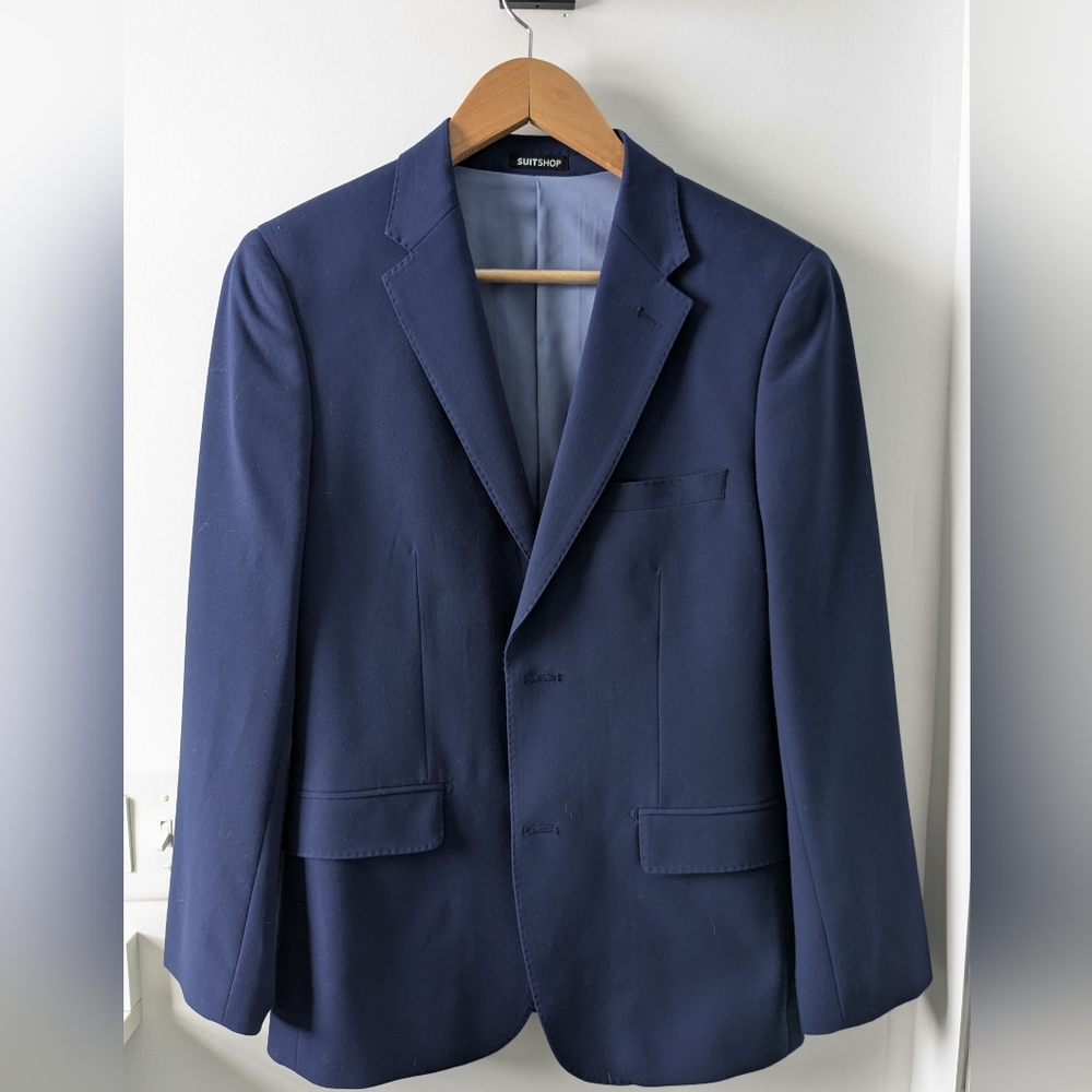 SuitShop Brilliant Blue Men's Suit
